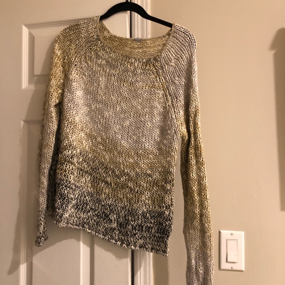 Multi colored sweater